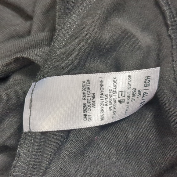 NWT Splendid Black  Draped Top XS - Picture 4 of 5